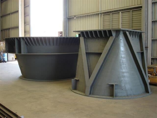 Fabricated, assembled and supplied internal liners for Train Load Out.